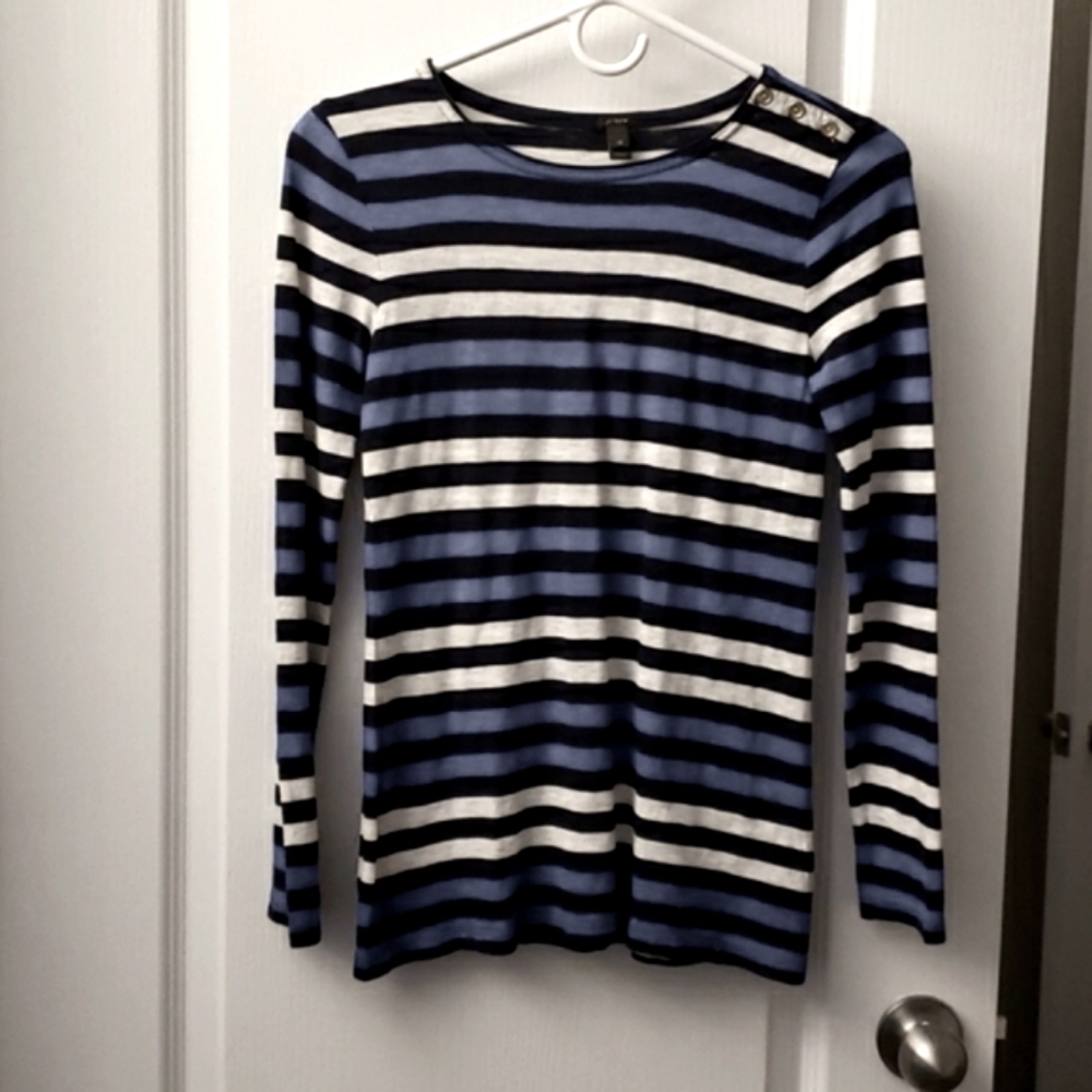 JCrew boatneck tee
